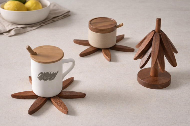Modern Wooden Trivets