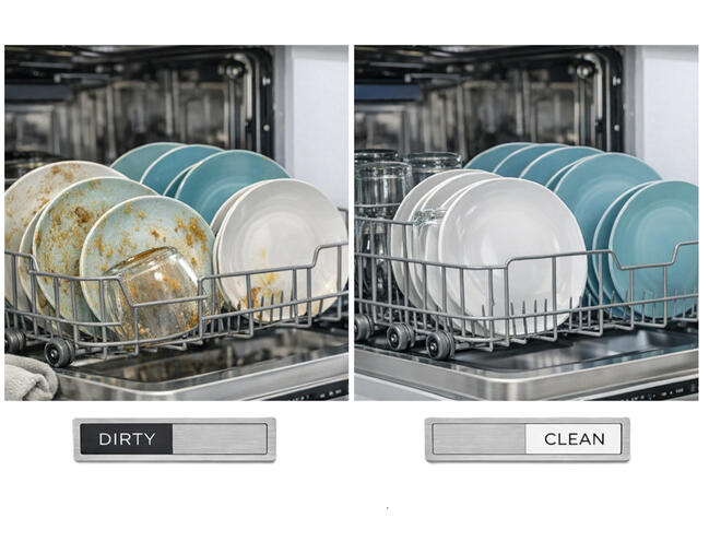 Modern Dishwasher Magnet Sign